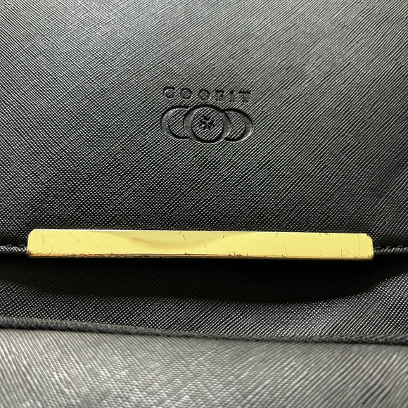 COOFIT black vinyl backpack - Picture 2 of 15